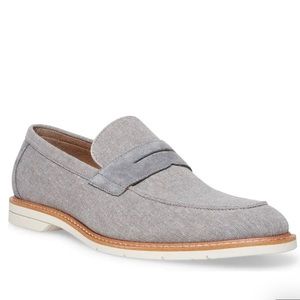Steve Madden Normin Canvas Penny Loafer